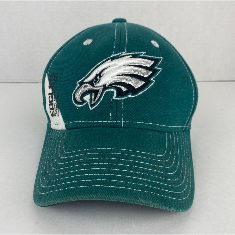 Vintage Philadelphia Eagles NFL Team Apparel Reebok SnapBack Hat Cap Cotton